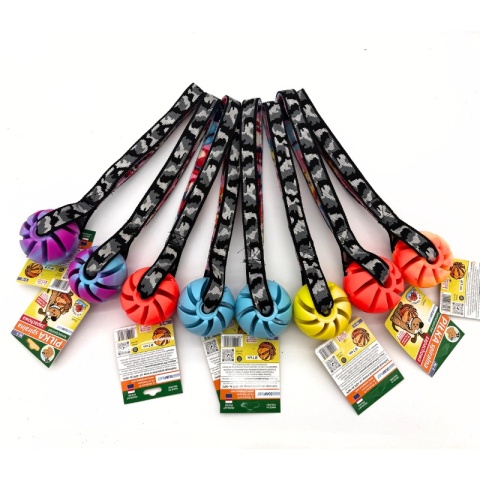 Aport MgrDog Piłka Spiralna 7 cm