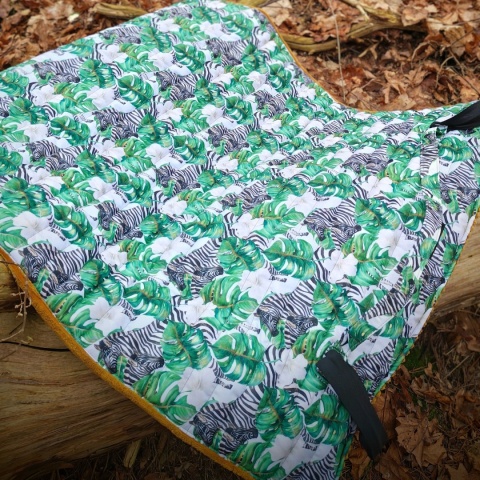 Mata podróżna Tama bobra 60×50 cm