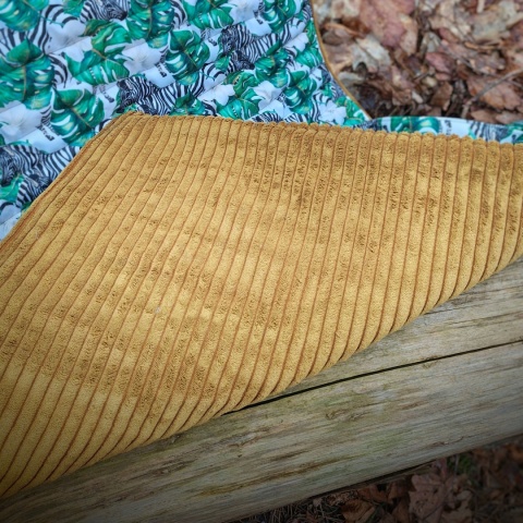 Mata podróżna Tama bobra 60×50 cm