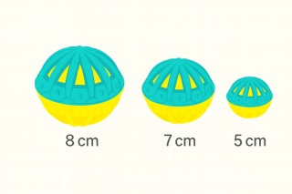 Mini Piłka Ażurowa – 8 cm