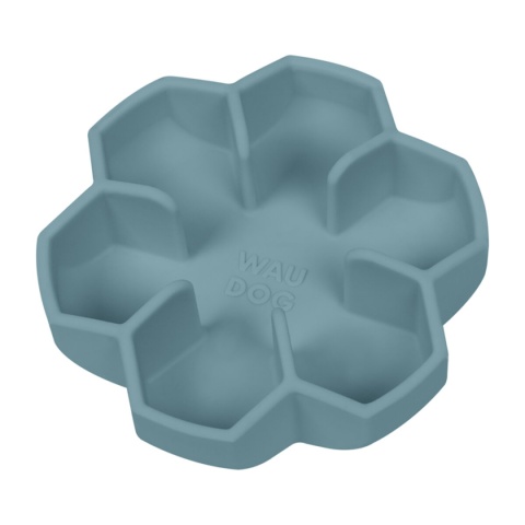 Miska do powolnego karmienia WAUDOG Silicone, szara