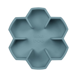 Miska do powolnego karmienia WAUDOG Silicone, szara