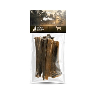 NEKKO NATURAL SNACK Skóra jelenia 100g