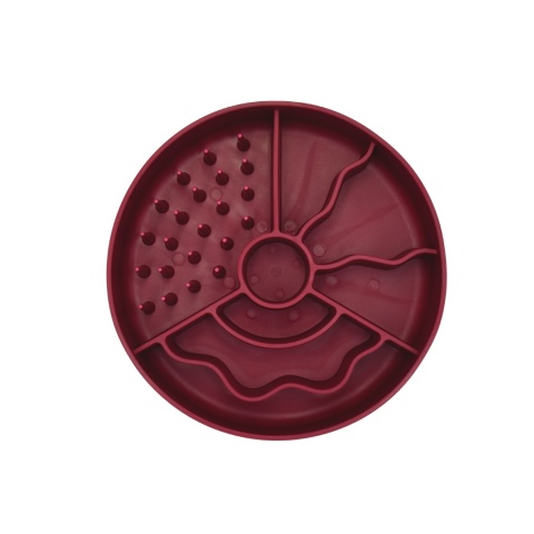 Slow fiboowl - bordowy