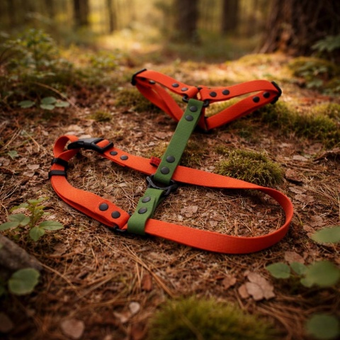 Szelki Guard Hexa Morelowo - Oliwkowe